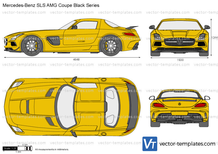 Mercedes-Benz SLS AMG Coupe Black Series C197