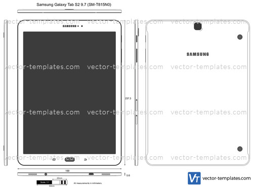 Samsung Galaxy Tab S2 9.7 (SM-T815N0)
