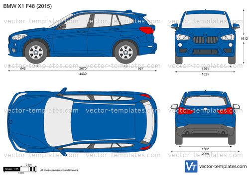 Templates - Cars - BMW - BMW X1 F48