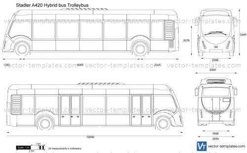 Stadler A420 Hybrid bus Trolleybus