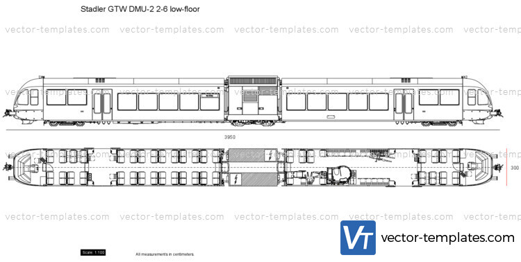 Stadler GTW DMU-2 2-6 low-floor