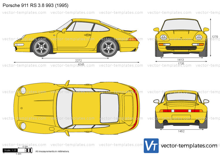 Porsche 911 RS 3.8 993