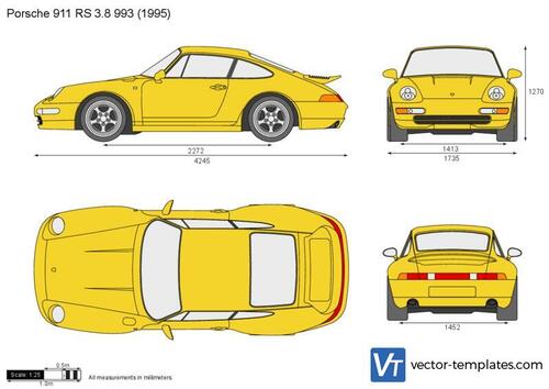 Porsche 911 RS 3.8 993