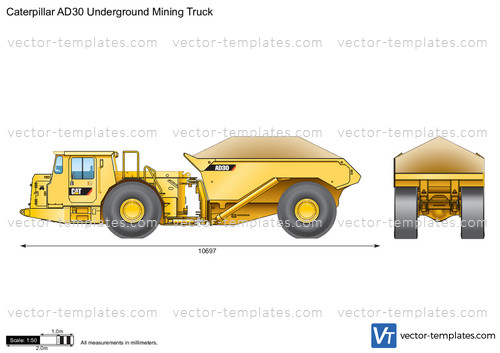 Caterpillar AD30 Underground Mining Truck