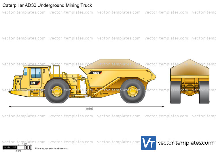 Caterpillar AD30 Underground Mining Truck