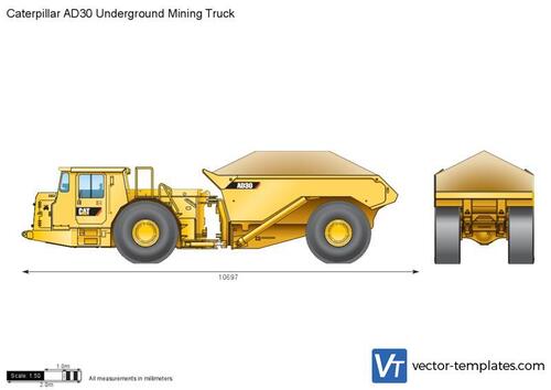 Caterpillar AD30 Underground Mining Truck