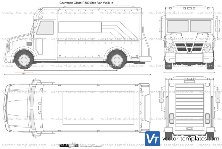 Grumman-Olson P800 Step Van