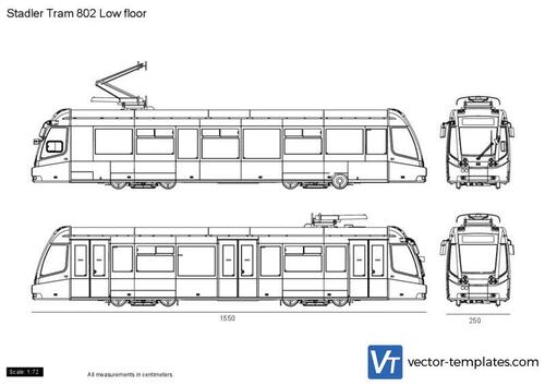 Stadler Tram 802 Low floor