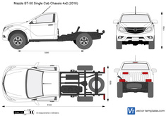 Mazda BT-50 Single Cab Chassis 4x2