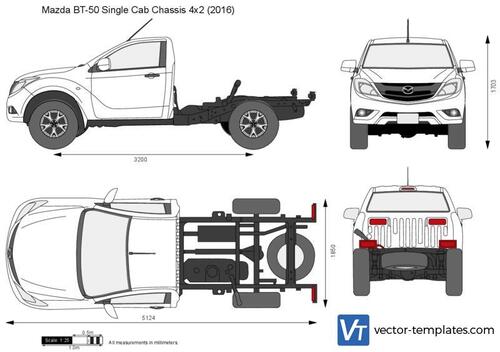 Mazda BT-50 Single Cab Chassis 4x2