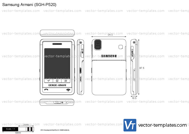 Samsung Armani (SGH-P520)