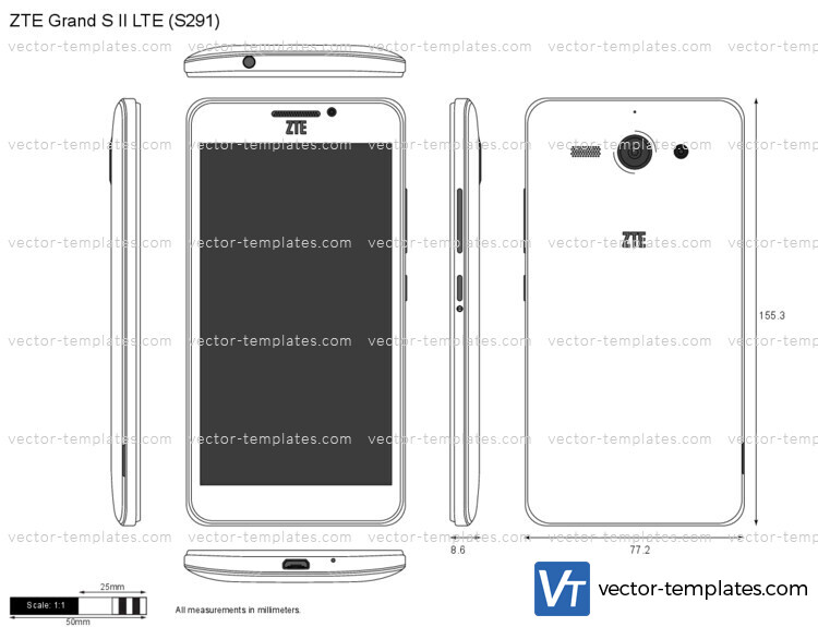 ZTE Grand S II LTE (S291)