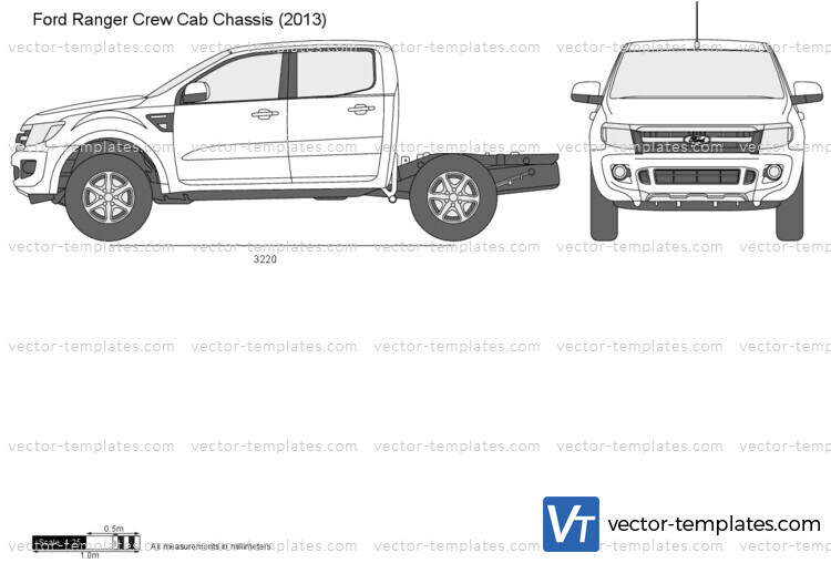 Ford Ranger Crew Cab Chassis