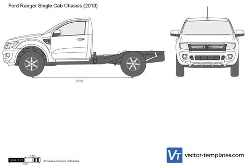 Ford Ranger Single Cab Chassis