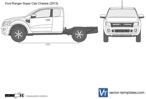 Ford Ranger Super Cab Chassis