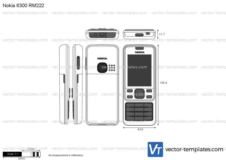 Nokia 6300 RM222