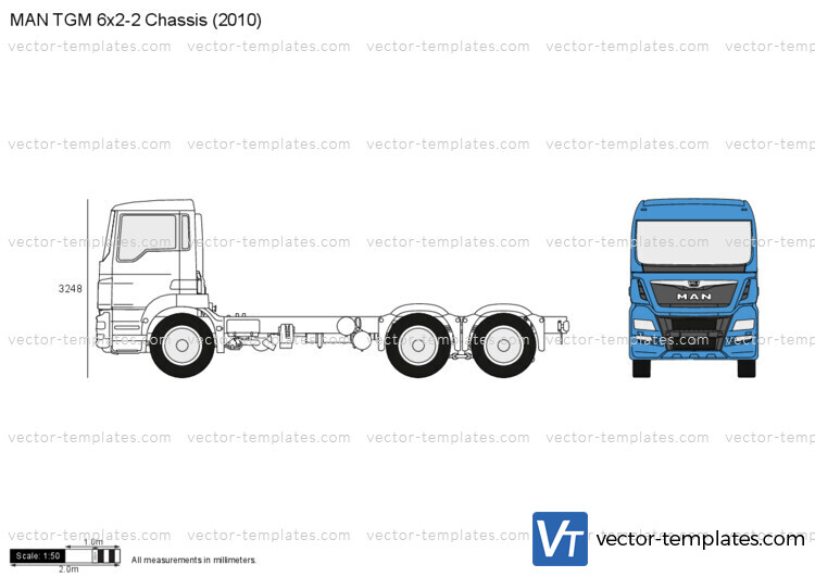 MAN TGM 6x2-2 Chassis