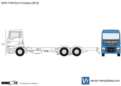 MAN TGM 6x4-4 Chassis