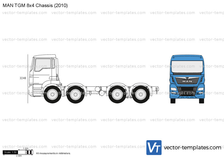 MAN TGM 8x4 Chassis