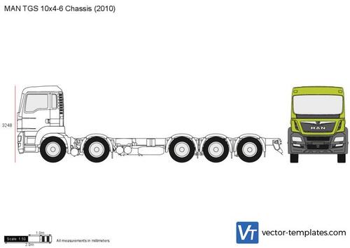 MAN TGS 10x4-6 Chassis