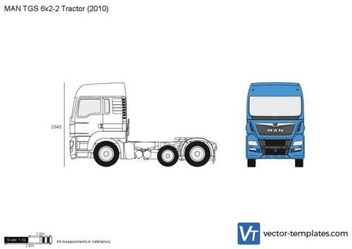 MAN TGS 6x2-2 Tractor