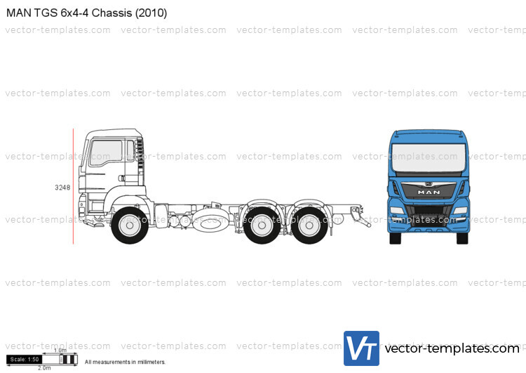 MAN TGS 6x4-4 Chassis