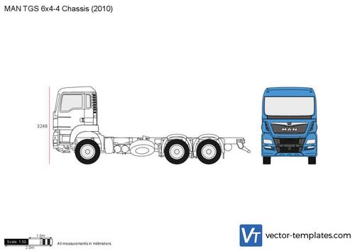 MAN TGS 6x4-4 Chassis