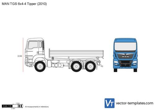 MAN TGS 6x4-4 Tipper