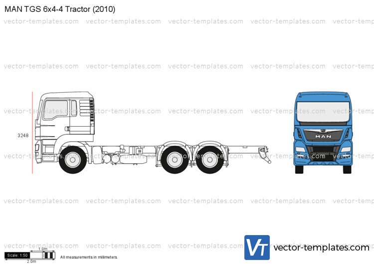 MAN TGS 6x4-4 Tractor