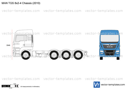 MAN TGS 8x2-4 Chassis