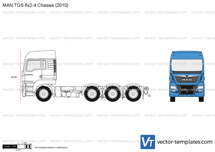 MAN TGS 8x2-4 Chassis