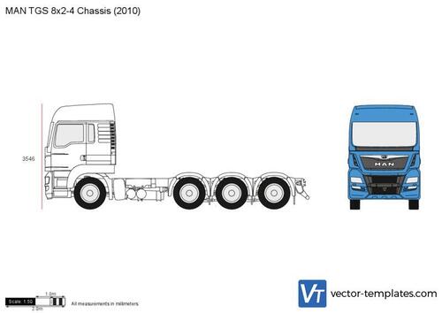 MAN TGS 8x2-4 Chassis