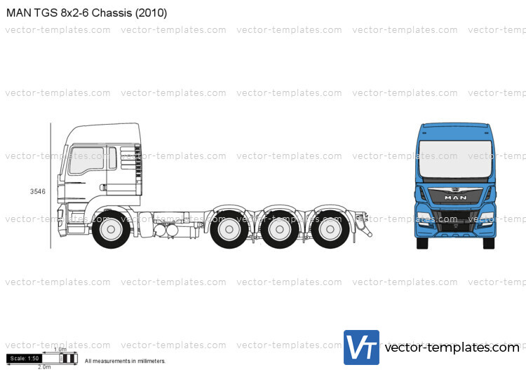 MAN TGS 8x2-6 Chassis