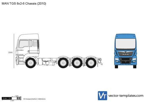 MAN TGS 8x2-6 Chassis