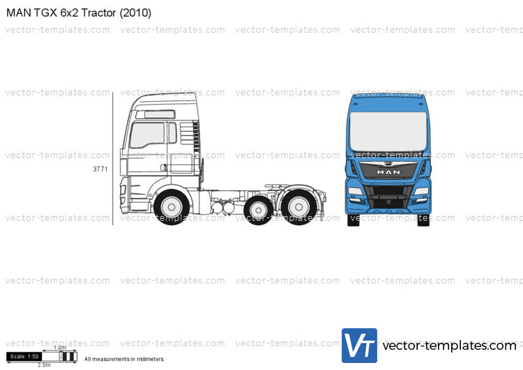 MAN TGX 6x2 Tractor