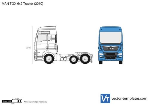 MAN TGX 6x2 Tractor