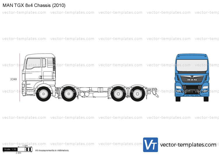 MAN TGX 8x4 Chassis