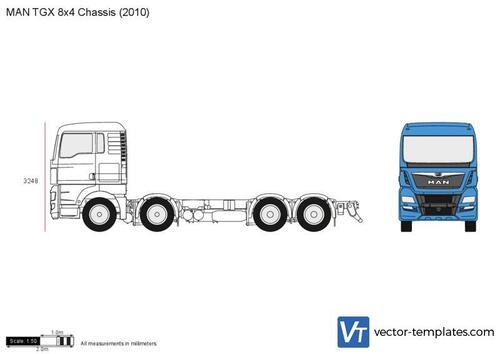 MAN TGX 8x4 Chassis