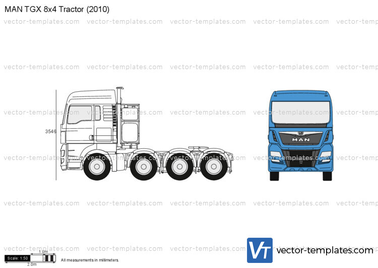 MAN TGX 8x4 Tractor