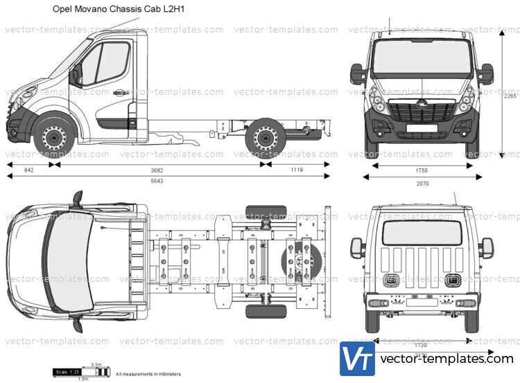 Opel Movano Chassis Cab L2H1