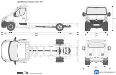 Opel Movano Chassis Cab L4H1