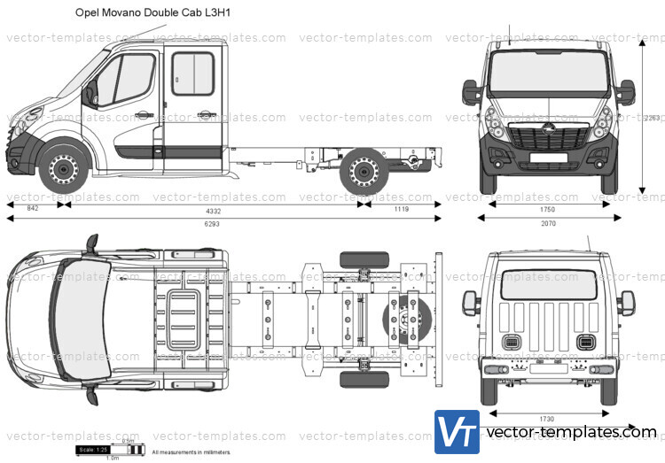 Opel Movano Double Cab L3H1