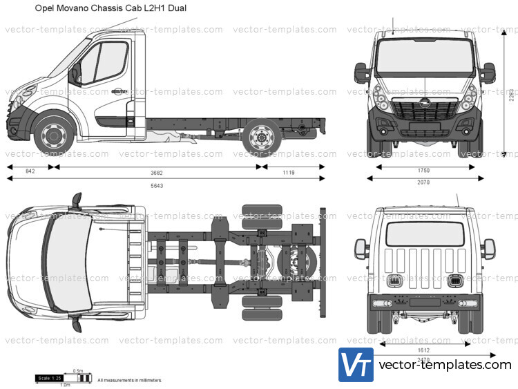 Opel Movano Chassis Cab L2H1 Dual