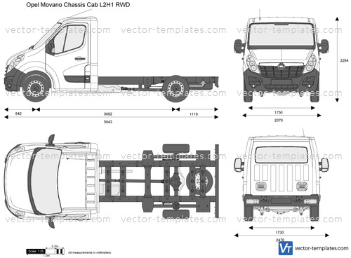Opel Movano Chassis Cab L2H1 RWD