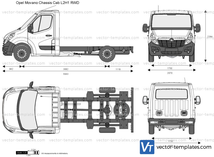 Opel Movano Chassis Cab L2H1 RWD