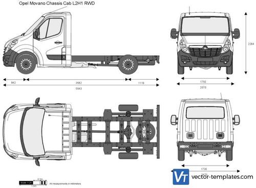 Opel Movano Chassis Cab L2H1 RWD