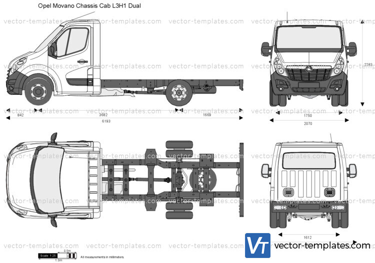 Opel Movano Chassis Cab L3H1 Dual