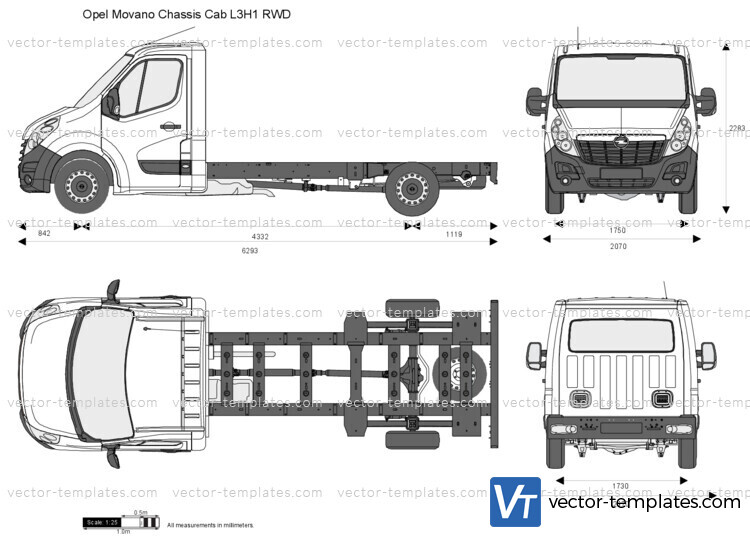 Opel Movano Chassis Cab L3H1 RWD