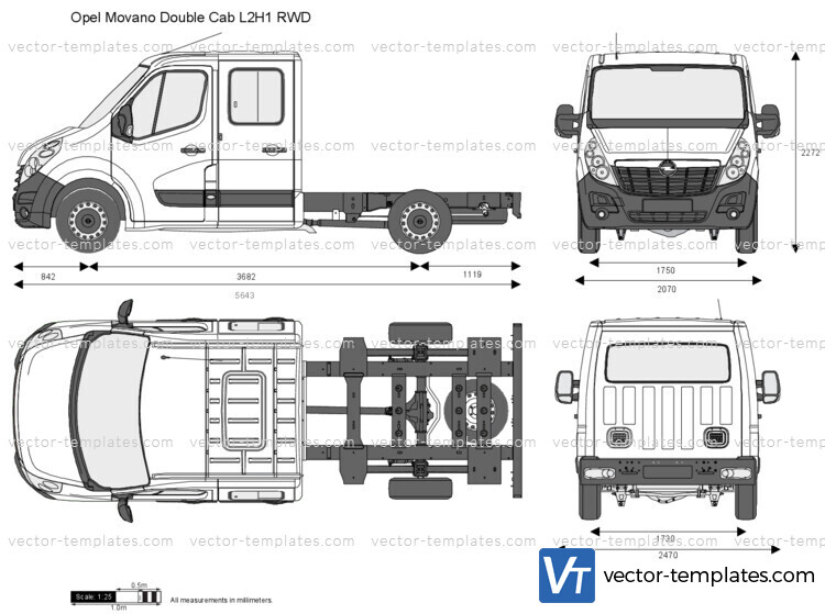 Opel Movano Double Cab L2H1 RWD