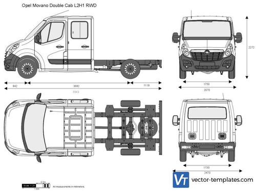 Opel Movano Double Cab L2H1 RWD